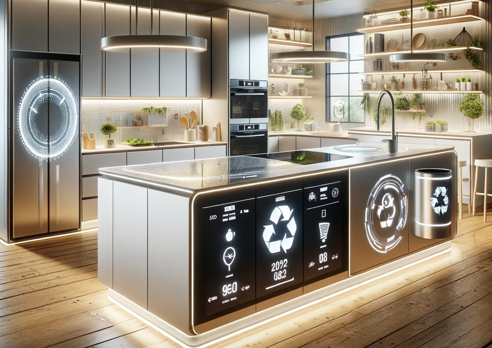 reformas de cocinas - cocinas modernas - imagen generada por IA