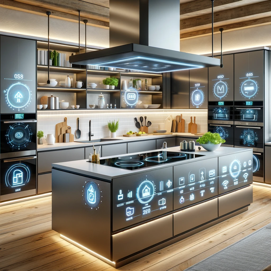 cuina moderna i intel·ligent.